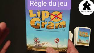 LIPOGRAM règle du jeu en français par expliquemoica [upl. by Anahc]