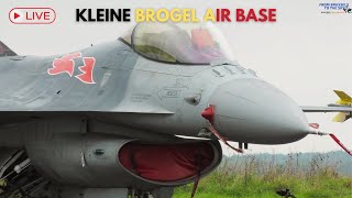 LIVE  KLEINE BROGEL AIR BASE F16 DEMO [upl. by Rothschild]