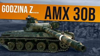 Godzina z AMX 30B  Wargaming chce mnie dojechać [upl. by Ahsropal]