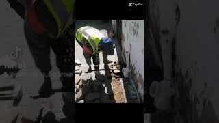 Pipe Connection  Grundig Washing Machine installation👷🏾📞 0790126200 home trendingshorts trending [upl. by Hillery492]