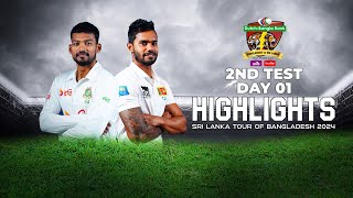 Bangladesh vs Sri Lanka Highlights  2nd Test  Day 1  Sri Lanka tour of Bangladesh 2024 [upl. by Anauqed137]