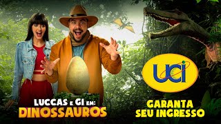 Luccas e Gi em Dinossauros  11 de Julho na UCI [upl. by Coussoule416]