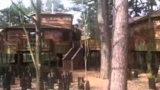 Center parcs Tree house Sherwood forest [upl. by Omissam]