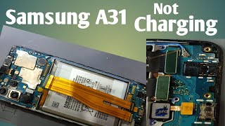 Samsung A31 SMA315F Not Charging 100 fix [upl. by Akila]