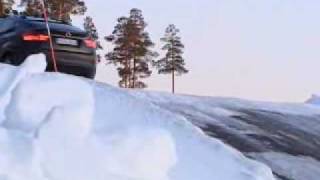 BMW X6M and X5M cold weather testing at Arjeplog Sweden [upl. by Igic]