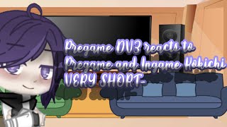 Pregame DV3 reacts to Pregame and Ingame Kokichi [upl. by Novart]