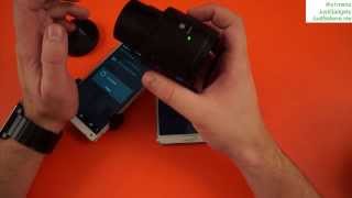 Смартограф Sony DSCQX100 распаковка первые впечатления [upl. by Faux]