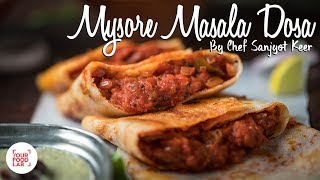 Mysore Masala Dosa Recipe  Chef Sanjyot Keer [upl. by Anesusa]