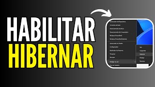 COMO HABILITAR O HIBERNAR NO WINDOWS 11  ATIVAR FUNÇÃO HIBERNAR [upl. by Anerev256]