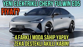 Yeni Elektrikli Chery Fulwin E05 ile Sizlerleyiz 4 Farklı Moda Sahip Yapay Zeka Destekli Kabin [upl. by Chauncey]