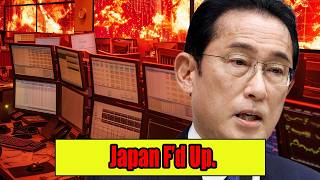 Japan JUST Crashed the GLOBAL Stock Market [upl. by Cecilla]