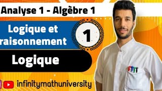 La logique mathématique Les assertions et les opérations logique [upl. by Samled]