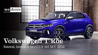 NUOVO Volkswagen TRoc 2022  Esterni Interni amp Tutte le NOVITA del Restyling [upl. by Hceicjow]