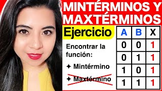 MINTÉRMINOS Y MAXTÉRMINOS  Ejercicio 7 [upl. by Ben609]