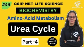 Urea Cycle  Aminoacid Catabolism  Biochemistry  CSIR NET LIFESCIENCE [upl. by Leunamesoj]