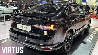 2024 Volkswagen Virtus GT Black Edition  Features Price  Better Than Honda City and Hyundai Verna [upl. by Ariam]