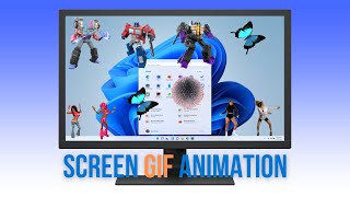 Displaying GIF Animations on Desktop or Over Windows using WPF [upl. by Ventre858]