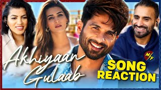 Akhiyaan Gulaab Song Reaction  Shahid Kapoor Kriti Sanon Mitraz Teri Baaton Mein Aisa Uljha Jiya [upl. by High153]