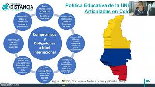 Políticas Educativas UNESCO en Colombia [upl. by Ardekahs]