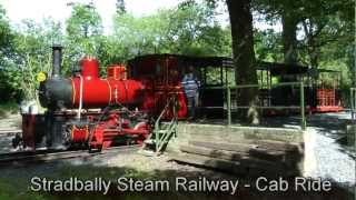 Stradbally Steam Railway  Cab Ride [upl. by Netsirt]