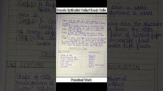 Buccal Epithelial Cells or Cheek Cell practical workcheekcellbuccalcellbiologyzoologypractical [upl. by Maharba]