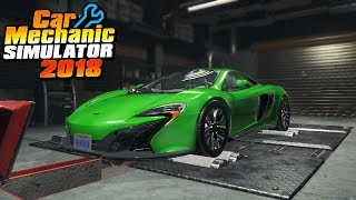 1000hp MCLAREN DYNO  Car Mechanic Simulator 2018 [upl. by Alegnaed]