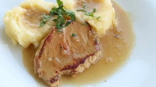 HIT Schab w sosie własnym duszony do obiadu Simple Homemade Pork Roast Gravy  MajkelGotuje [upl. by Acirtap]