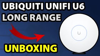 Unboxing Unifi U6 LongRange Access Point [upl. by Orlanta]