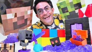 Oddbods ile oyuncak videosu Nail Baba yeni minecraft figürü açıyor Oyuncak açılımı [upl. by Aneek759]