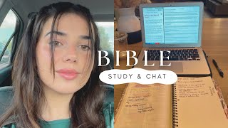 how I study my bible simple and realistic routine  romans 1 convo  discussing L G B T [upl. by Gower]