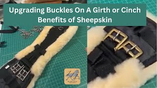 English Girth Buckles changing buckles [upl. by Harifaz549]