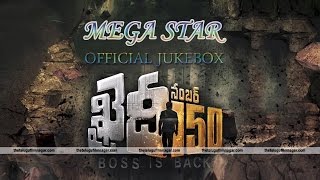 Khaidi No 150 Jukebox Chiranjeevi Kajal  Rockstar DSP  V V Vinayak [upl. by Sherborn331]