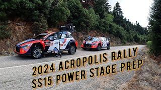 WRC EKO Acropolis Rally Greece 2024  Prep SS15 Eleftherohori 2WOLF Power Stage  8 SEP 2024 [upl. by Ettari888]