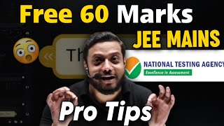 60 marks Pro Tip JEE Mains Must Watch Before JEE MAINS EXAM Rajwant Sir MotivationPhysicswallah [upl. by Anilatak]