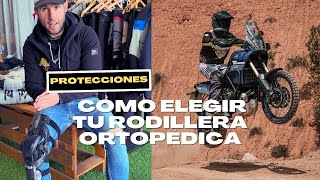 RODILLERAS ORTOPÉDICAS para Moto Trail [upl. by Gilles]