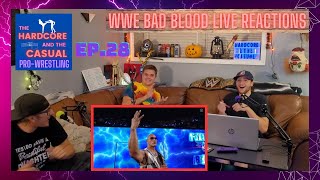 WWE BAD BLOOD LIVE REACTION  Pro Wrestling Podcast Ep 28 [upl. by Adlemi]