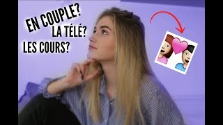 EN COUPLE LA TÉLÉ  JE REPONDS À VOS QUESTIONS [upl. by Elleiand]