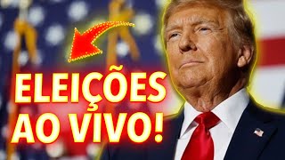 ELEIÇÃO DOS EUA AO VIVO ACOMPANHE A CONTAGEM DOS VOTOS DE TRUMP E KAMALA HARRIS [upl. by Hymen]