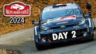 Rallye Monte Carlo 2024  Friday Morning Loop  Highlights  Mistakes amp More [upl. by Burchett]