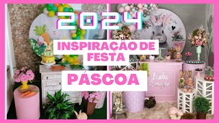 FESTA DE PÁSCOA  Decoração 2024  se inspire nesses lindos temas [upl. by Ellatsirhc282]