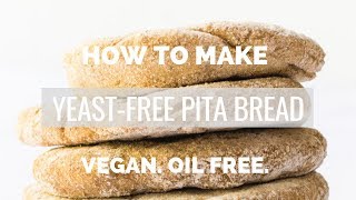 Fluffy Spelt Flour Pita Bread YeastFree [upl. by Vivien196]