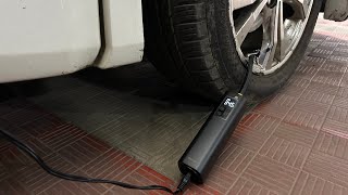 Portable tyre inflator worth it [upl. by Ellinet]