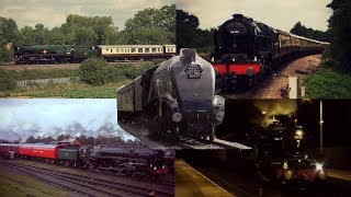 The Best of British Steam Trains 2017 [upl. by Ayotnahs55]