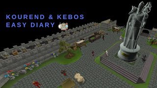 Kourend amp Kebos Easy Diary Tasks Quick amp Efficient Teleport Methods D [upl. by Hermione]