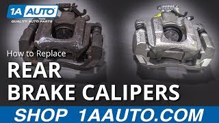 How to Replace Rear Brake Calipers On Any Car [upl. by Memberg]