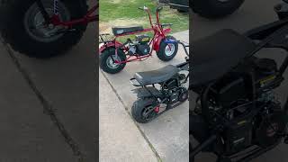 Mini bikes Coleman ct200u monster moto mm80👍🏻🤪🔥😱 [upl. by Pegeen130]