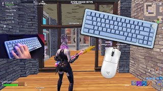 Unboxing Epomaker Tide65 Keyboard  Fortnite Keyboard Sounds Gameplay [upl. by Nylleoj31]