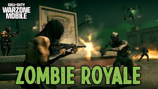 PRIMEIRA VEZ JOGANDO O NOVO MODO ZOMBIE ROYALE DO WZM OBS ACHEI CHATINHO KKK [upl. by Sherris]