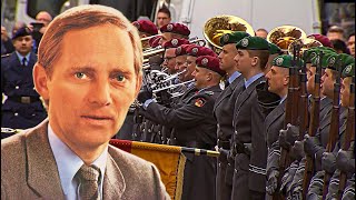 Großes Militärisches Ehrengeleit für Wolfgang Schäuble  Bundeswehr Wachbataillon  Heeresmusikkorps [upl. by Reifel]