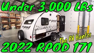 2022 R Pod 171  Under 3000 pound RV Tour by Forest River Inc [upl. by Nnylram]